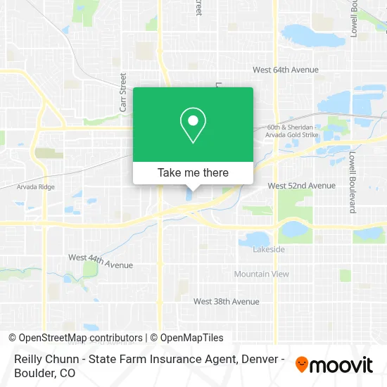 Reilly Chunn - State Farm Insurance Agent map