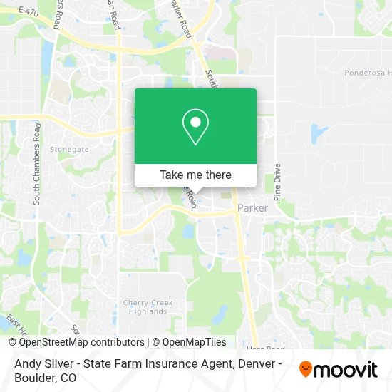 Andy Silver - State Farm Insurance Agent map