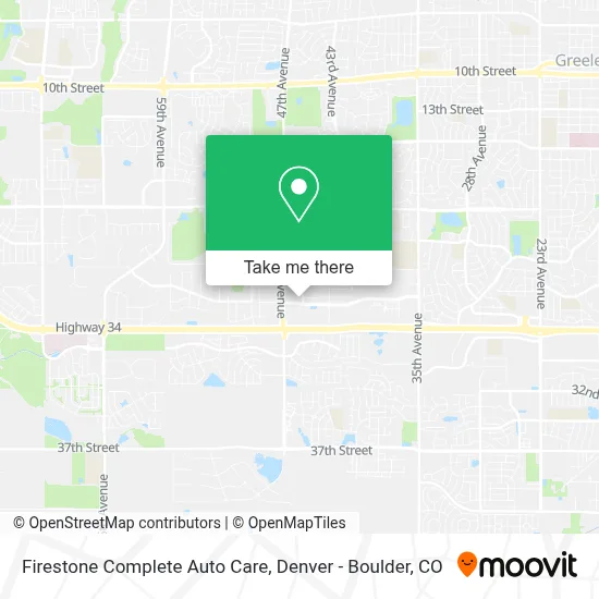 Firestone Complete Auto Care map