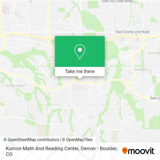 Kumon Math And Reading Center map