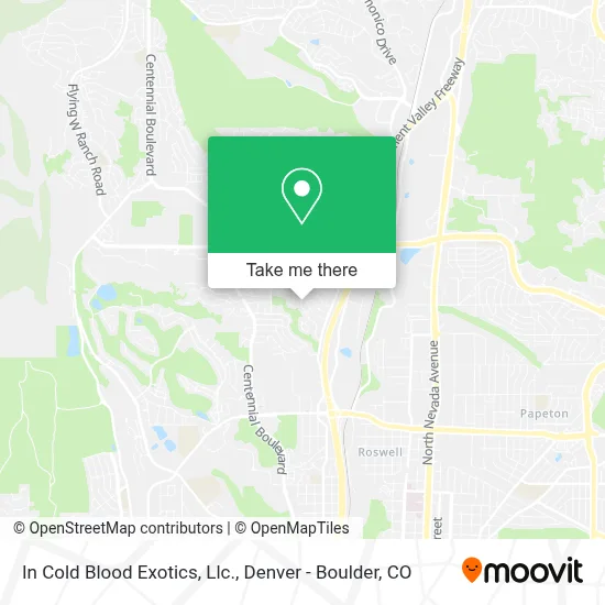 In Cold Blood Exotics, Llc. map