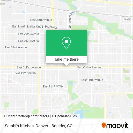 Sarahi's Kitchen map