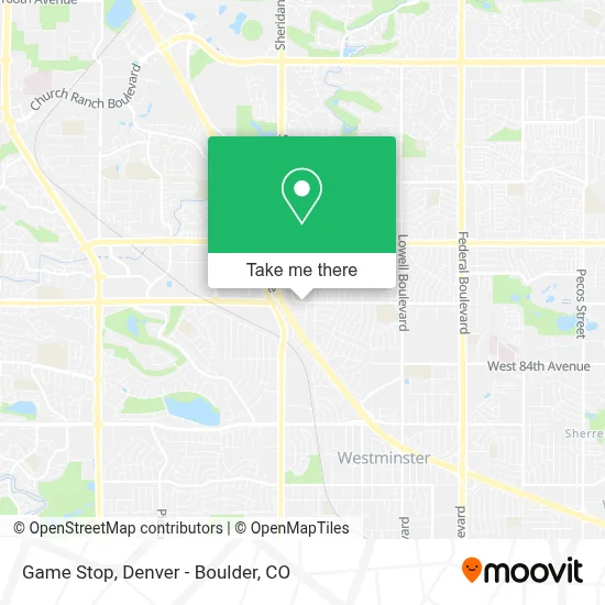 Game Stop map