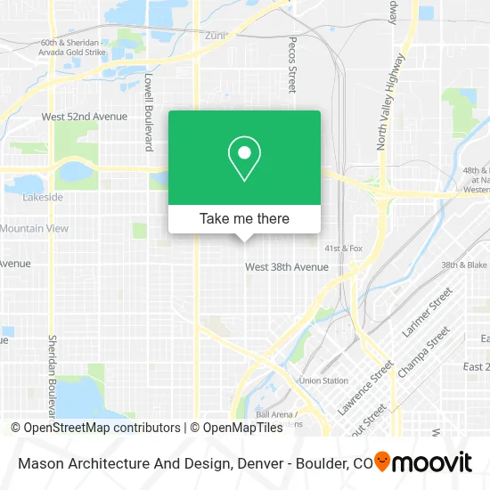 Mason Architecture And Design map