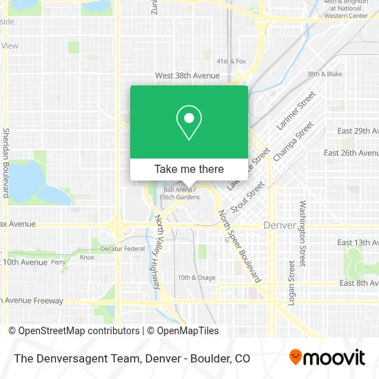 The Denversagent Team map