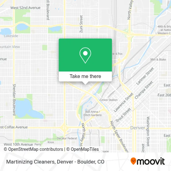 Martinizing Cleaners map