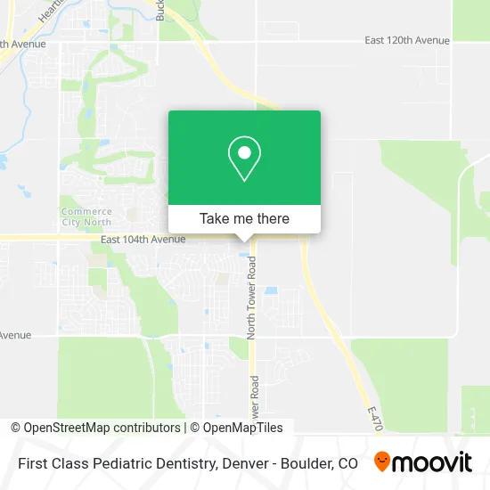 First Class Pediatric Dentistry map
