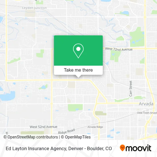 Ed Layton Insurance Agency map