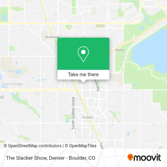 The Slacker Show map