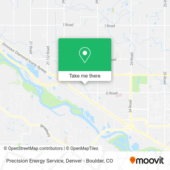Precision Energy Service map