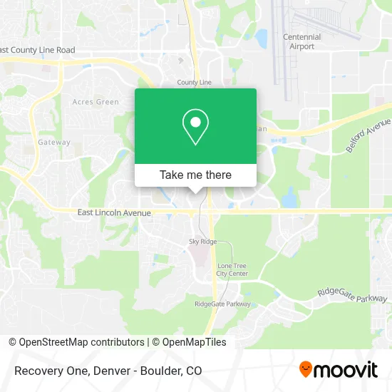 Recovery One map
