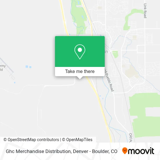 Ghc Merchandise Distribution map