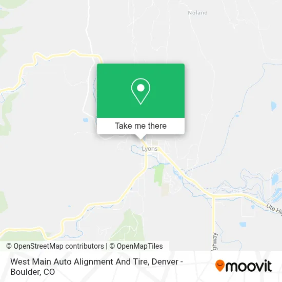 West Main Auto Alignment And Tire map