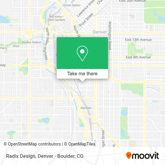 Radix Design map