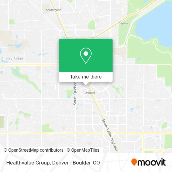 Healthvalue Group map