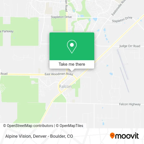 Alpine Vision map