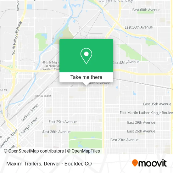 Maxim Trailers map