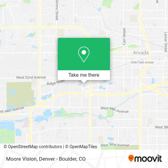 Moore Vision map
