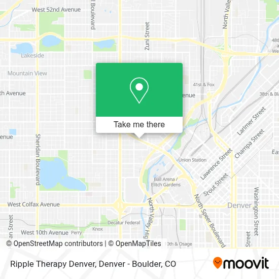 Ripple Therapy Denver map