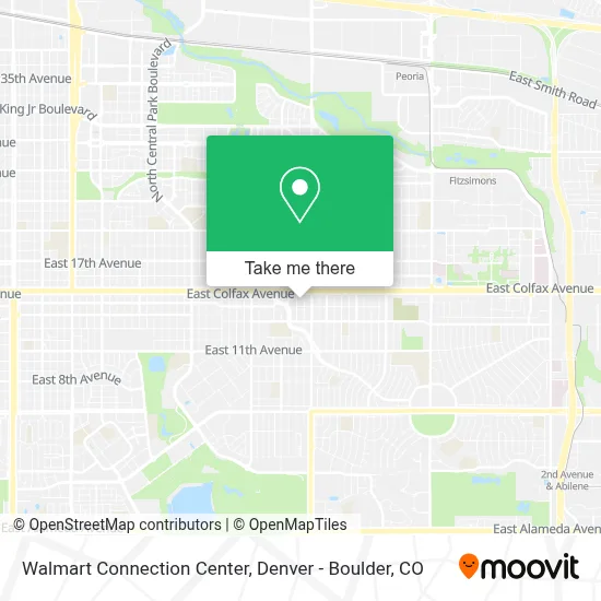 Walmart Connection Center map