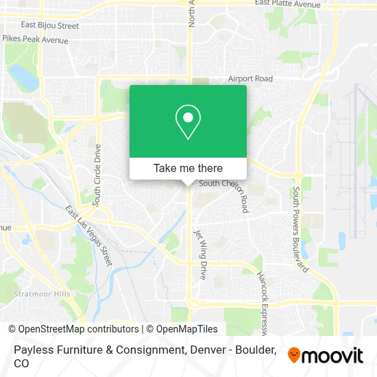 Payless Furniture & Consignment map