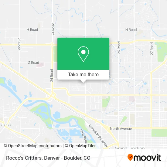 Rocco's Critters map