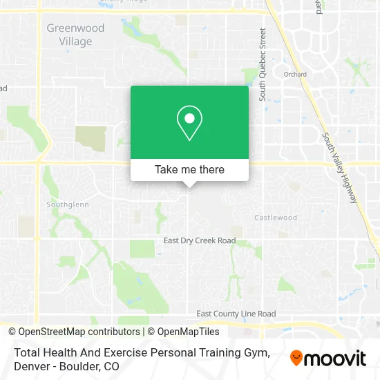 Total Health And Exercise Personal Training Gym map