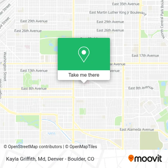 Kayla Griffith, Md map