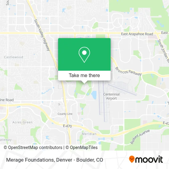 Merage Foundations map