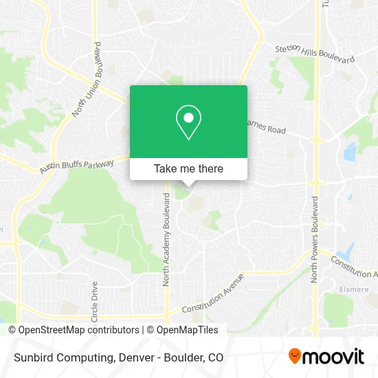 Sunbird Computing map