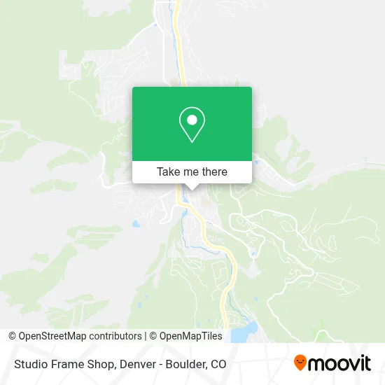 Studio Frame Shop map