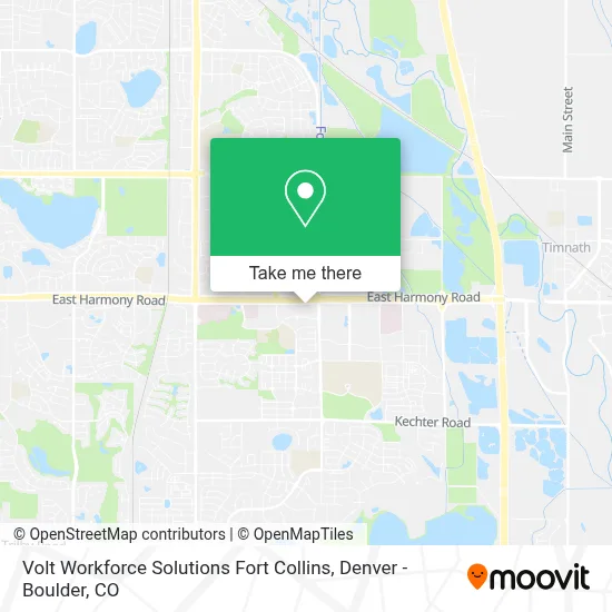 Volt Workforce Solutions Fort Collins map