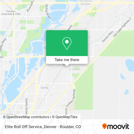 Elite Roll Off Service map
