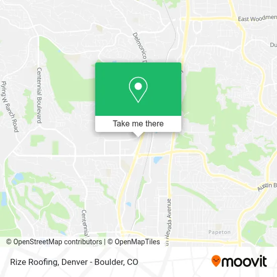 Rize Roofing map