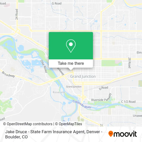 Jake Druce - State Farm Insurance Agent map