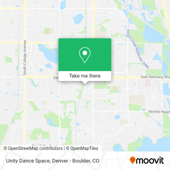 Unity Dance Space map