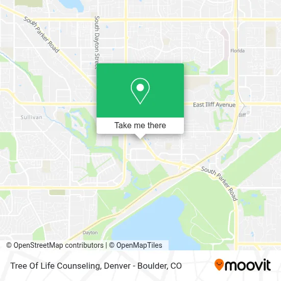 Tree Of Life Counseling map