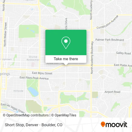 Short Stop map