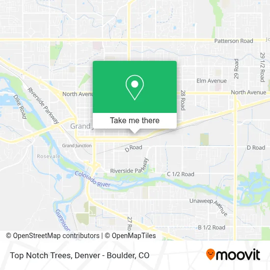 Top Notch Trees map
