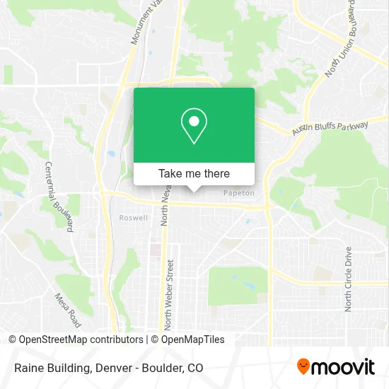 Raine Building map
