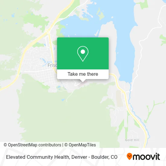 Elevated Community Health map
