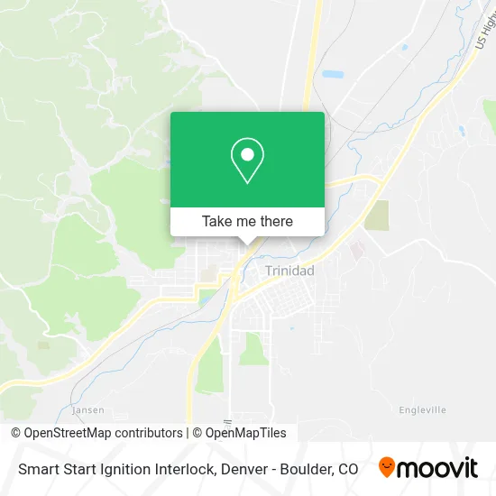 Smart Start Ignition Interlock map