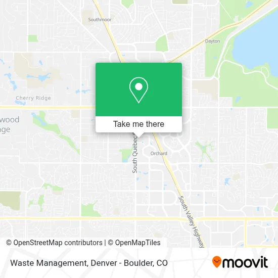 Waste Management map