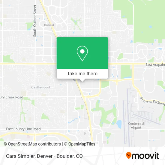 Cars Simpler map