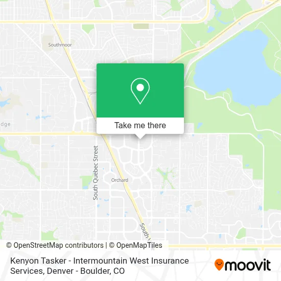 Kenyon Tasker - Intermountain West Insurance Services map