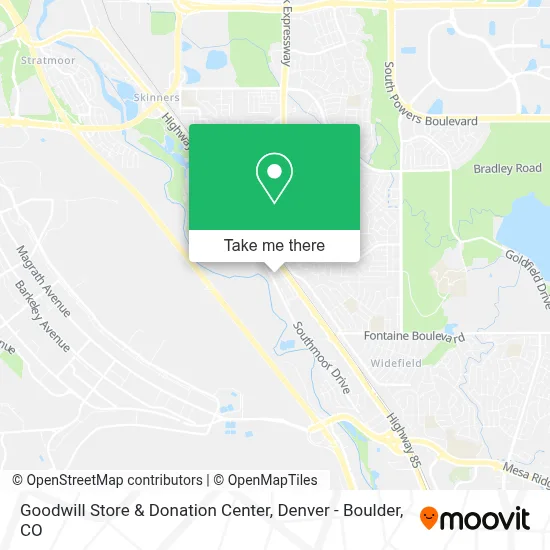 Goodwill Store & Donation Center map