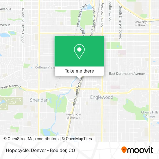 Hopecycle map