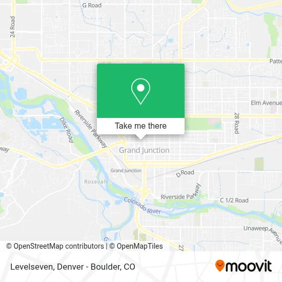 Levelseven map