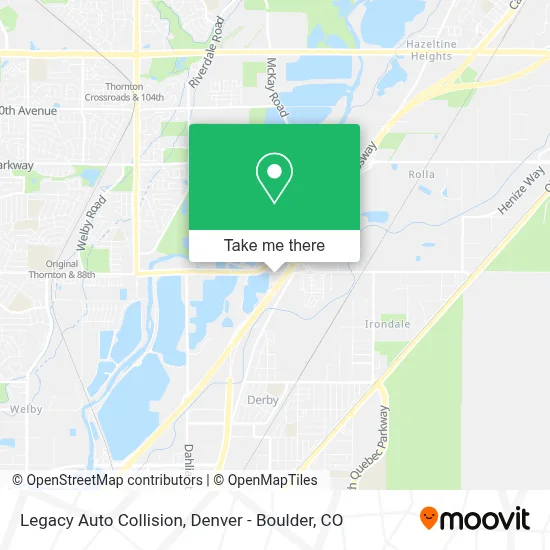 Legacy Auto Collision map