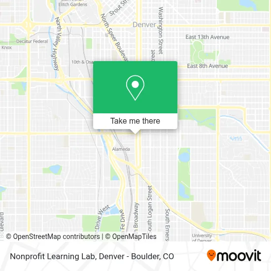 Nonprofit Learning Lab map